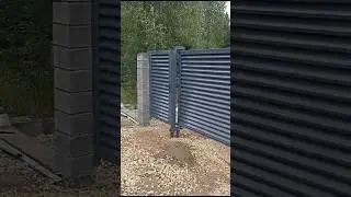 Забор жалюзи