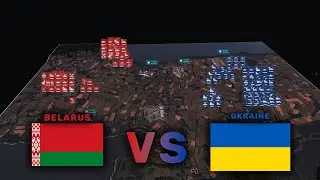 110.000 BELARUS ARMY vs 220.000 UKRAINE ARMY | WARNO