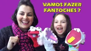 COMO FAZER FANTOCHES DE MEIA