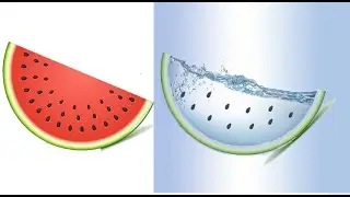 Learn how to put Water Melon base mixture with Aqua Layer .