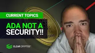 This is Why the SEC Thinks CARDANO ADA is a Security - Hoskinson FIRES BACK!!
