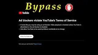Solve YouTube AdBlock Detection! EASY METHOD
