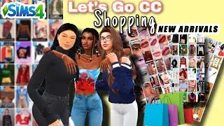 Lets go CC shopping for The Sims 4 ! 🛍 Maxis Match + Alpha ✨