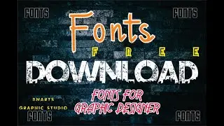 Amazing 2020 Best useful Fonts Free Download Graphic Desinger by Bnarts