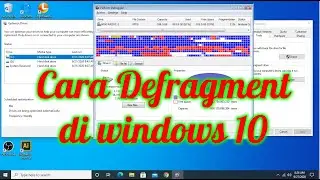 Cara defragment di windows 10