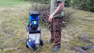 Cheap Chinese garden shredder - testing and upgrading