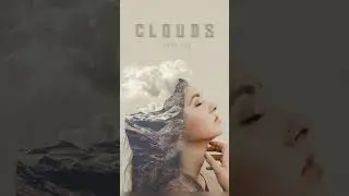 Double exposure effect in Photoshop.Saw it on YT & had to try it on my own.#shorts #photoshop_tips