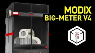 Modix BIG-Meter V4 visión general: Impresora 3D industrial de gran formato