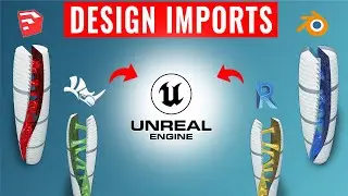 Design OPTIONS into UNREAL 5 from various software