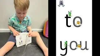 Four-year-old Avery is teaching us how to map Sight Words with Phonemies! #shorts Letters& Sounds