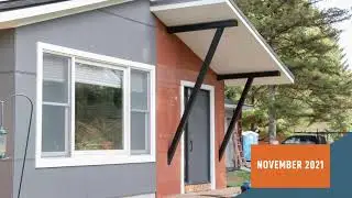 Ann Arbor Exterior Remodel Box Tube Steel Supports