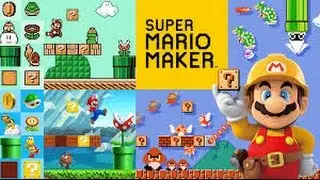 Super Mario Maker (Wii U) Walkthrough Part 1: The Beginning of a Creation!