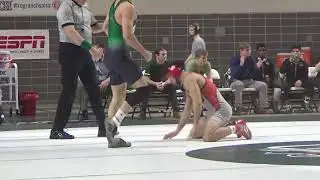 141: Cameron  Kelly (Ohio) def. Lucas Bernal (SIUE), 19-1 tech