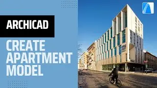 Archicad - create apartment model Exterior