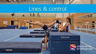 Lines & Control | Back walkover, Front walkover & Tic toc