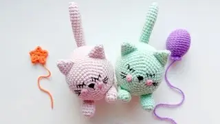 Croșetăm pisică fără coasere/ No sew amigurumi cat
