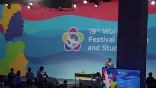 Роман Миров перед прямым включением из Сочи