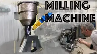Working with the Cincinnati Milling Machine - A basic cut with Carbide Endmill
