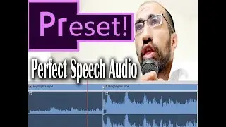 Perefect Speech Audio Preset! (Premiere Pro)