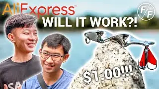 $1 WEIRD Aliexpress Fishing Lure Challenge!!! | Facepalmfishing