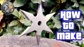 NINJA STAR from scrap metal