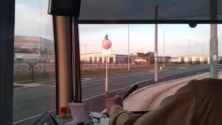 Metrolink Driver's Eye View - Trafford Park Line - Cornbrook to intu Trafford Centre