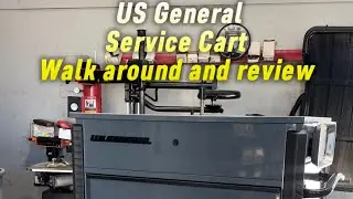 Harbor Freight US General 6 Drawer Service Cart