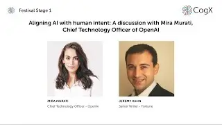 Aligning AI with human intent: A discussion with Mira Murati, OpenAI | Cutting Edge