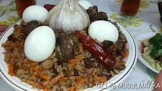 Настоящий  узбекский плов  Хакикий узбек  оши