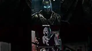 Batman vs Art the clown