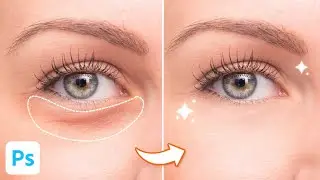 Como eliminar Ojeras ➜ Bolsas debajo de los Ojos ✅ Photoshop Tutorial