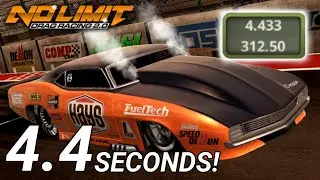 4.4 Seconds Pro Mod Camaro Tune! (Division X) - 4.433 Seconds PB! | No Limit Drag Racing 2.0