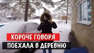 Короче говоря, поехала в деревню