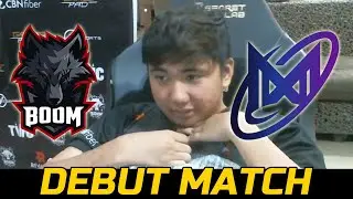 BOOM VS NIGMA GALAXY SEA GAME 1 DEBUT GAME - GAMERS WITHOUT BORDERS 2022