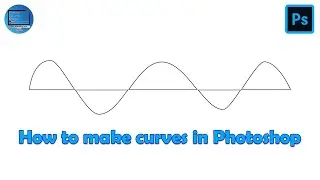 How to draw curved shapes in photoshop cc | Technical Education Channel