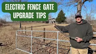 EASY UPGRADE - ELECTRIC FENCE FOR GATES             #fencing