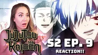 GOJO & GETO'S REUNION!!! JUJUTSU KAISEN S2 Episode 9 REACTION
