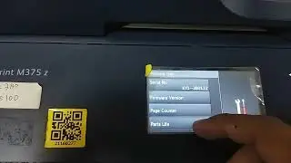melihat meter mesin docuprint m375z