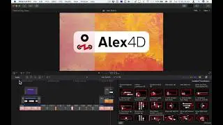 Alex4D Animation Transitions - Final Cut Pro X plugin pack