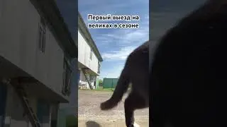 Первый выезд на великах в сезоне #весна #nature