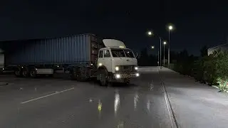 376.ETS2. МАЗ-504/515 . РУСМАП+ЮЖНЫЙ РЕГИОН.Стрим.