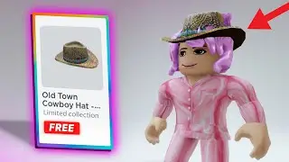 GET THIS FREE COWBOY HAT -OLD TOWN VERY LUXURIOUS IN ROBLOX! 🤩