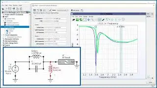 Tune a Fixed-Band Matched Antenna Using XFdtd’s Schematic Editor