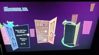 Monsters Inc. Disc 2 2009 Blu-Ray Menu Walkthrough