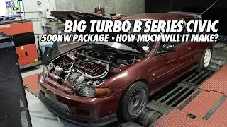 BIG Turbo B Series EG Civic Dyno Dramas
