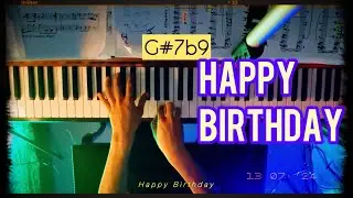 HAPPY BIRTHDAY BUT...JAZZ CHORDS | JACKY RUAN