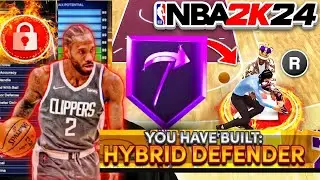 The Ultimate Hybrid Lockdown Defender Build IN NBA 2K24