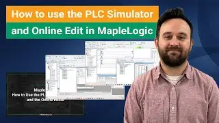 How to Use the PLC Online Simulator and the Online Editor