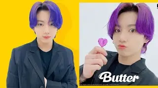 [EXCLUSIVE For ARMY] BTS 'Butter' Concept Clip  || Jungkook in Purple hair 💜