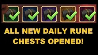 Royal Revolt 2: ALL NEW DAILY RUNE CHESTS OPENED!